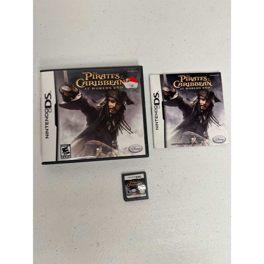 Nintendo DS Pirates of the Caribbean At World's End - Complete in Box w/ Manual